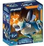 71082 Dragons: The Nine Realms - Plowhorn & D''Angelo, Konstruktionsspielzeug