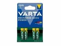 Recharge Accu Power AAA 550 mAh, Akku - 4 Stück, AAA