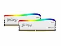 DIMM 16 GB DDR4-3600 (2x 8 GB) Dual-Kit, Arbeitsspeicher - weiß, KF436C17BWAK2/16,