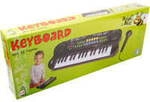 Elektronisches Keyboard mit Mikrofon, L&auml;nge 43 cm