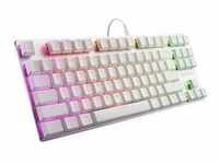 PureWriter TKL RGB, Gaming-Tastatur - weiß, US-Layout, Kailh Choc Low Profile...