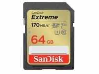 Extreme 64 GB SDXC, Speicherkarte - UHS-I U3, Class 10, V30