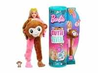 Barbie Cutie Reveal Dschungel Serie - Äffchen, Puppe