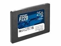 P220 256 GB, SSD - schwarz, SATA III 6 Gb/s, 2,5"