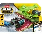 Metal Machines - Spielset Krokodilangriff Rennbahn + Auto