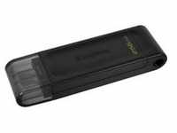 DataTraveler 70 256 GB, USB-Stick - schwarz, USB-C 3.2 (5 Gbit/s)
