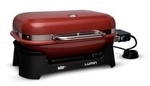 Lumin Elektrogrill - dunkelrot, 2.200 Watt