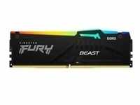 DIMM 32 GB DDR5-5200 , Arbeitsspeicher - schwarz, KF552C36BBEA-32, FURY Beast RGB,