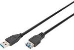 USB 3.2 Gen 1 Verl&auml;ngerungskabel, USB-A Stecker > USB-A Buchse