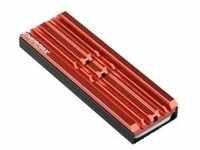 ESC001 M.2 SSD-Kühler, Kühlkörper - rot