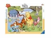 Kinderpuzzle Mit Winnie Puuh die Natur entdecken - 47 Teile, Rahmenpuzzle
