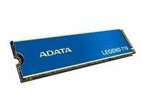 LEGEND 710 256 GB, SSD - blau/gold, PCIe 3.0 x4, NVMe 1.4, M.2 2280