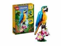 31136 Creator 3-in-1 Exotischer Papagei, Konstruktionsspielzeug
