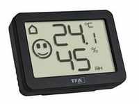 Digitales Thermo-Hygrometer 30.5055, Thermometer - schwarz, 4 Einsatzgebiete: