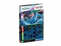 Glowing Lights - Disney Frozen 2, Puzzle - 104 Teile