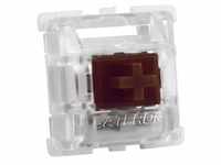 Gateron Pro Brown Switch-Set, Tastenschalter - braun/transparent, 35 Stück