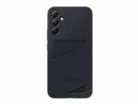 Card Slot Case, Handyhülle - schwarz, Samsung Galaxy A34 5G