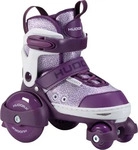 HUDORA 22062, HUDORA Rollschuhe My First Quad Gr. 30-33 lila