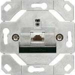 Netzwerk Anschlussdose Kategorie 6A, 1-fach, Schneidklemmtechnik, RJ45 Buchse,
