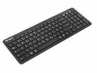 Anti Microbial Bluetooth Keyboard, Tastatur - schwarz, DE-Layout
