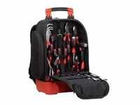 Werkzeugrucksack mechanic Set, Werkzeug-Set - schwarz/rot, 41-teilig, mit...