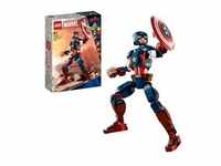 76258 Marvel Super Heroes Captain America Baufigur, Konstruktionsspielzeug
