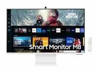 Smart Monitor M80C S32CM801UU, LED-Monitor - 80 cm (32 Zoll), weiß, UltraHD/4K, VA,