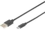 USB 2.0 Anschlusskabel USB-A (Stecker) > Micro-USB (Stecker)