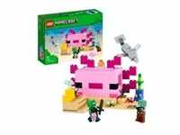 21247 Minecraft Das Axolotl-Haus, Konstruktionsspielzeug