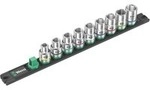 Nuss-Magnetleiste C 4 Zyklop Steckschl&uuml;sseleinsatz-Satz 1/2"