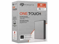 Seagate STKZ4000401, Seagate One Touch mit Kennwort 4 TB, Externe Festplatte silber,