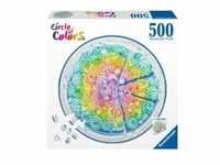Puzzle Circle of Colors Rainbow Cake - Teile: 500