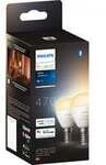 White Ambiance E14 Smarte Lampe Tropfenform Doppelpack 470 lm, LED-Lampe
