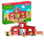 Farm World Gro&szlig;e Farm mit Tieren & Zubeh&ouml;r, Spielgeb&auml;ude