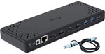 USB 3.0 / USB-C / Thunderbolt 3 Dual Display Docking Station Gen2 Power Delivery