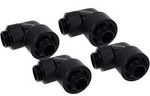 Eiszapfen 16/10mm Anschraubt&uuml;lle 90&deg; drehbar G1/4, Verbindung