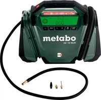 Metabo 600794850, Metabo AK 18 Multi Akku-Kompressor dunkelgr&uuml;n/schwarz, 18 Volt