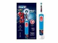 Oral-B Vitality Pro 103 Kids Spiderman, Elektrische Zahnbürste - blau/weiß