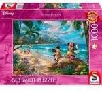 Thomas Kinkade Studios: Disney Dreams Collection - Minnie & Mickey in Hawaii, Puzzle