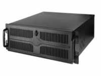 UNC-409S-B 400W, Server-Gehäuse - schwarz, 4 Höheneinheiten, inkl.400 Watt...