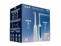 Oral-B Center OxyJet Reinigungssystem - Munddusche + Oral-B Pro 1, Mundpflege -...