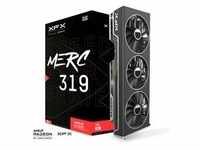 Radeon RX 7800 XT SPEEDSTER MERC319 BLACK Gaming, Grafikkarte - RDNA 3, GDDR6, 3x