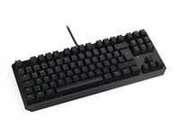 Thock TKL, Gaming-Tastatur - schwarz, DE-Layout, Kailh RGB Brown