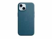 Feingewebe Case mit MagSafe, Handyhülle - dunkelblau, iPhone 15
