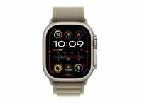 Watch Ultra 2, Smartwatch - olivgrün, 49 mm, Alpine Loop, Titangehäuse, Cellular