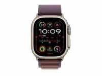 Watch Ultra 2, Smartwatch - dunkelblaugrau, 49 mm, Alpine Loop, Titangehäuse,
