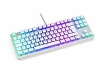 Thock TKL Pudding Onyx White, Gaming-Tastatur - weiß, DE-Layout, Kailh RGB...
