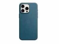 Apple MT4Y3ZM/A, Apple Feingewebe Case mit MagSafe, Handyhülle blau, iPhone 15 Pro