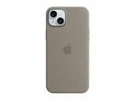 Silikon Case mit MagSafe, Handyhülle - braun, iPhone 15 Plus