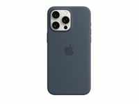 Silikon Case mit MagSafe, Handyhülle - dunkelblau, iPhone 15 Pro Max